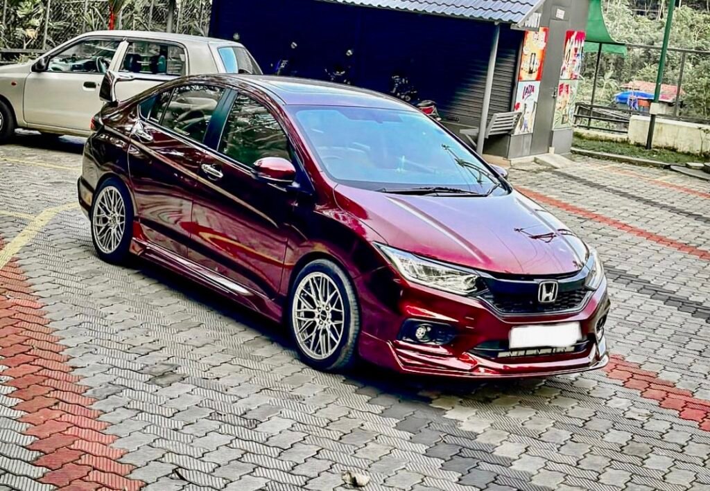 HONDA CITY WINE COLOUR