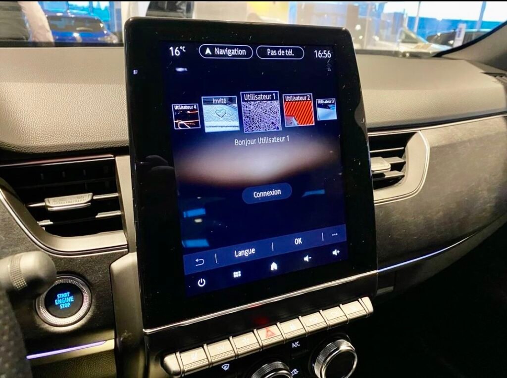 RENAULT ARKANA INFOTAINMENT SYSTEM