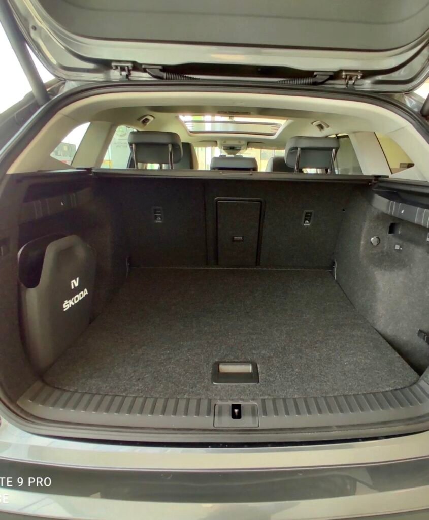 skoda enyaq boot space