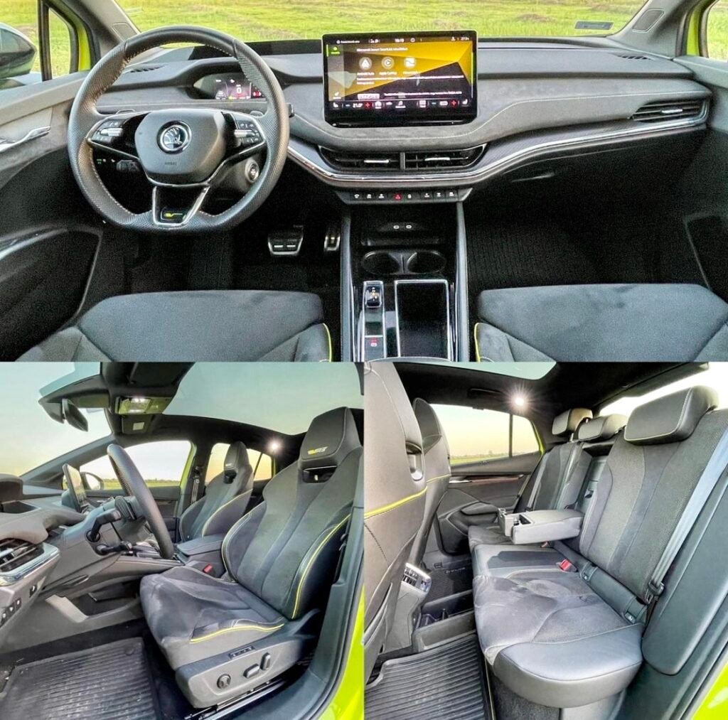 skoda enyaq interiors