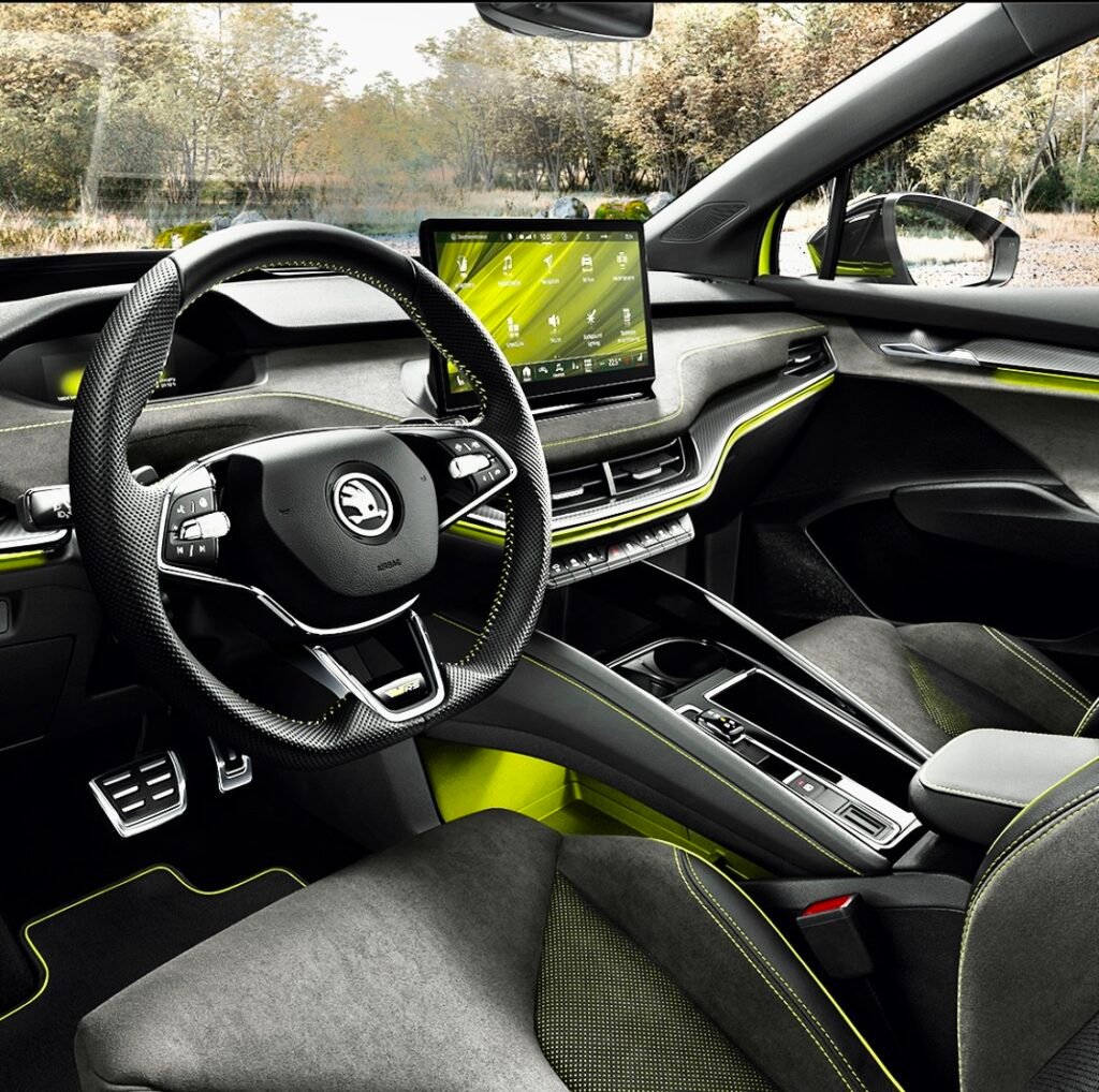 skoda enyaq interior