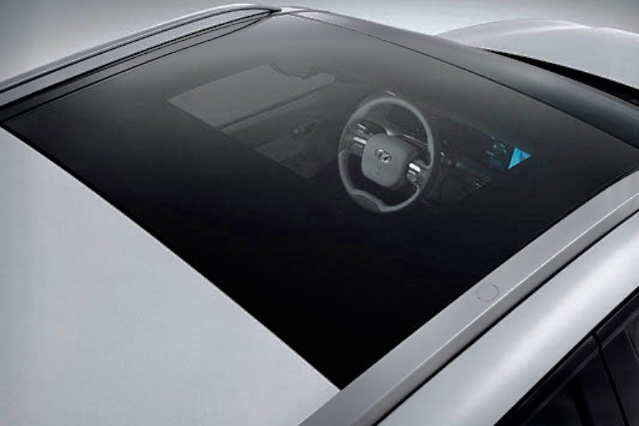 hyundai nexo sunroof